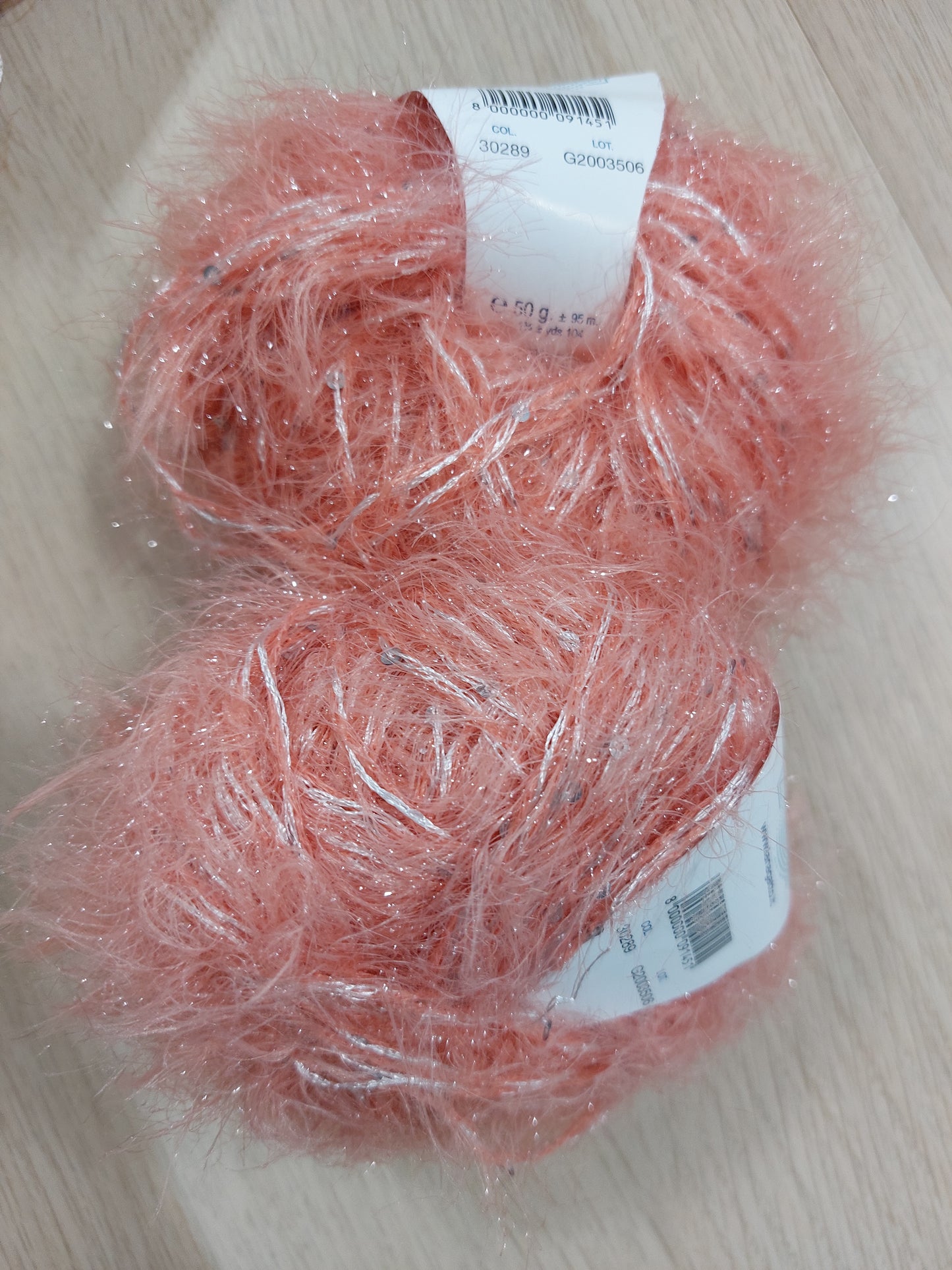 PLATINO rosa/pailettes