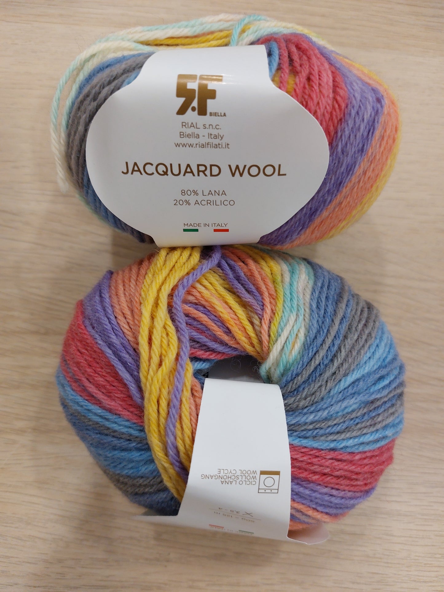 Jacquard wool col809