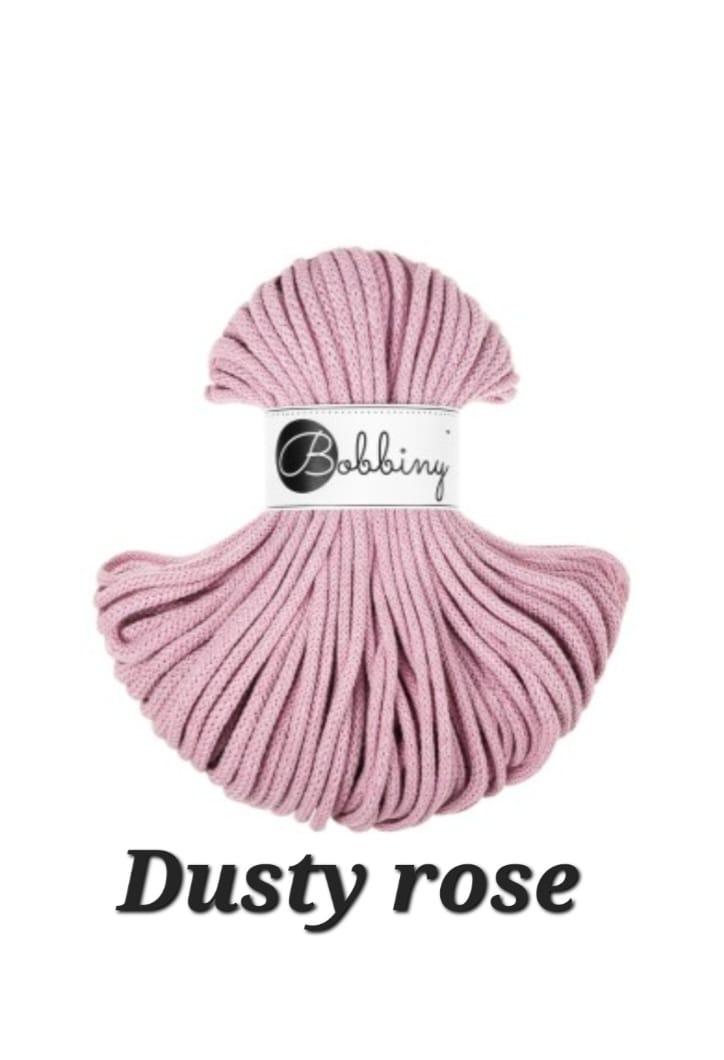 Bobbiny col.dusty rose 50 mt n5