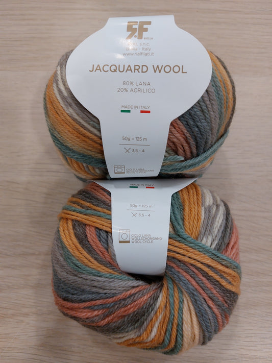 Jacquard wool col 806