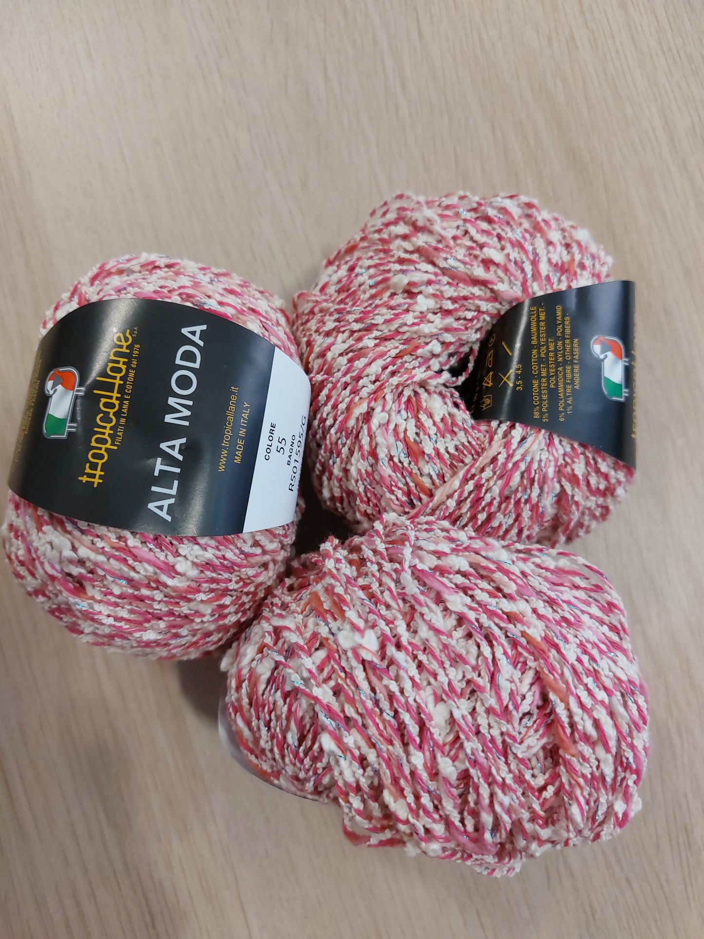 Alta moda Tropicallane col 55 filato cotone