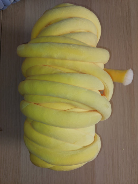 MARSHMALLOW giallo velluto