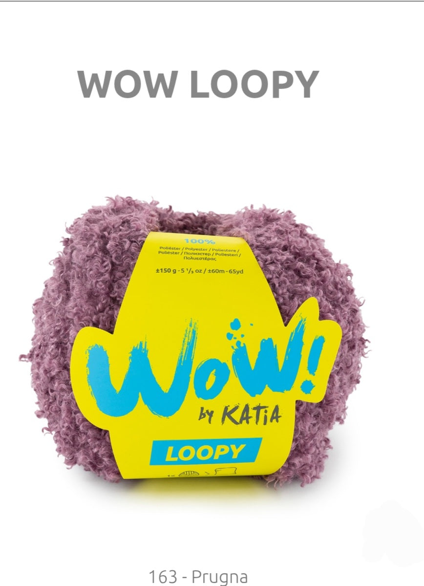 WOW LOOPY col.163 prugna