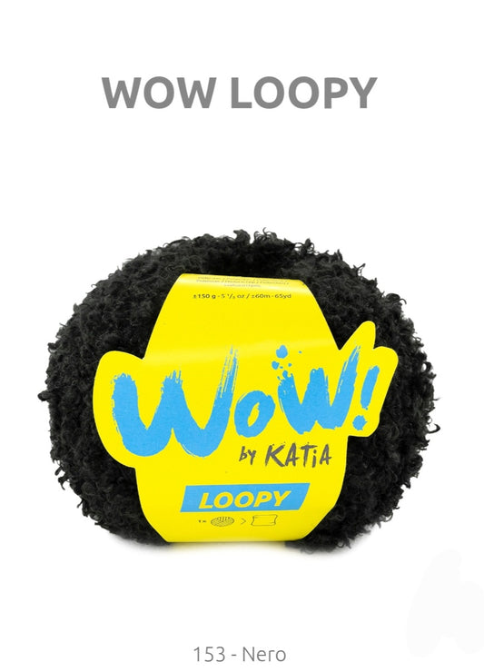 WOW LOOPY col.153 nero