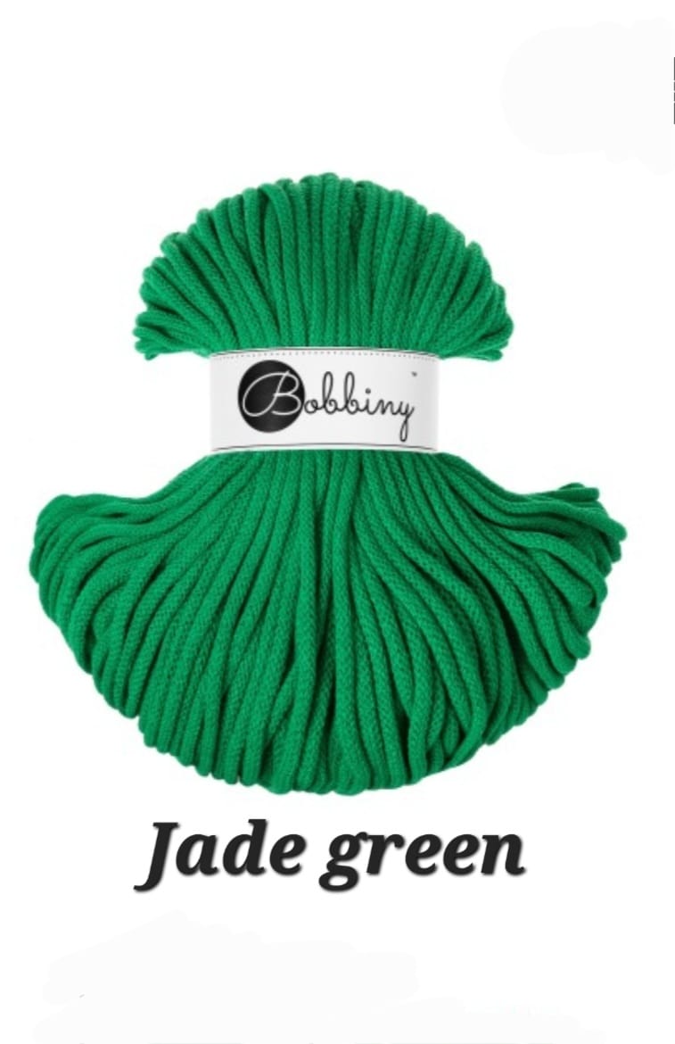 Bobbiny col. Jade green 50mt n5