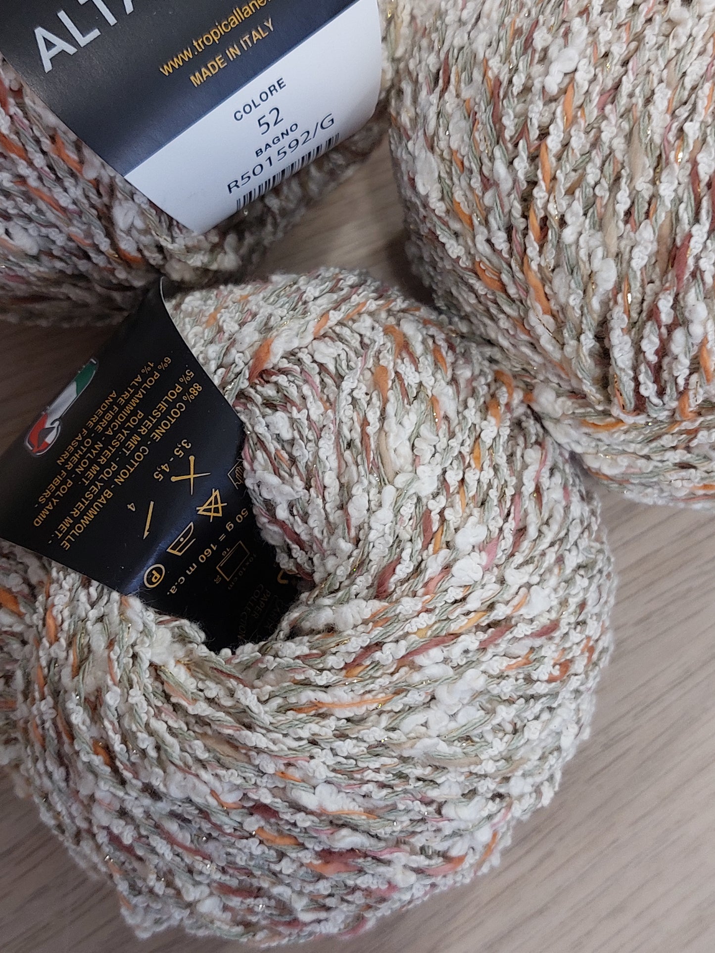 Alta moda Tropicallane col 52 filato cotone