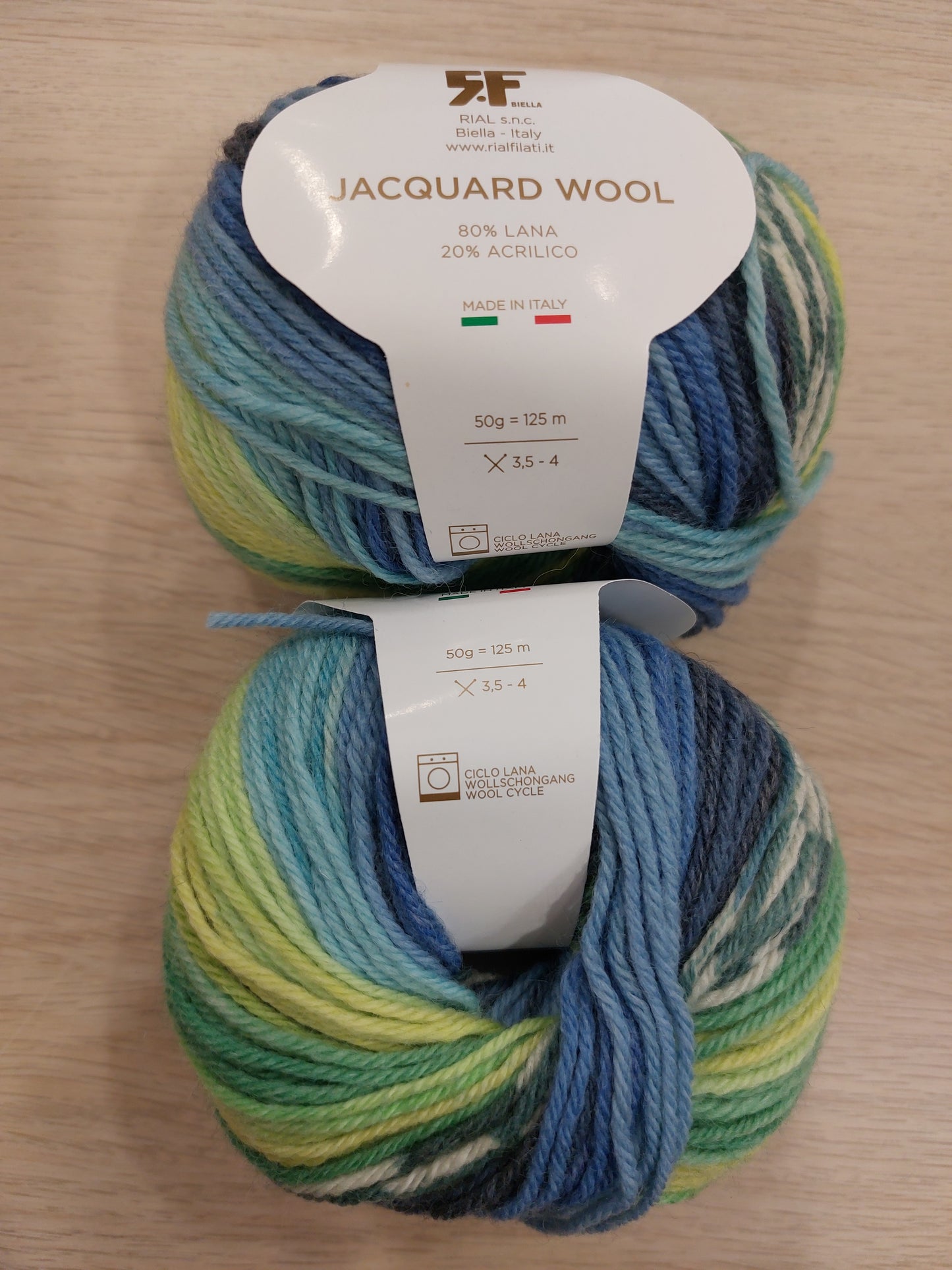 Jacquard wool col 805
