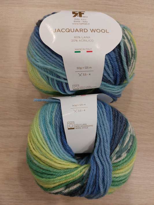 Jacquard wool col 805