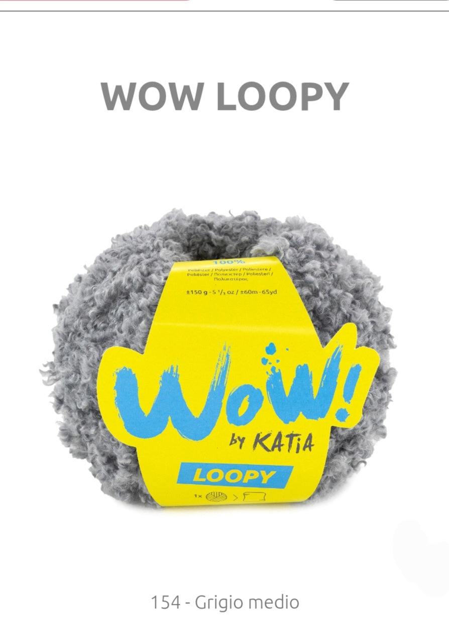 WOW LOOPY col 154 grigio