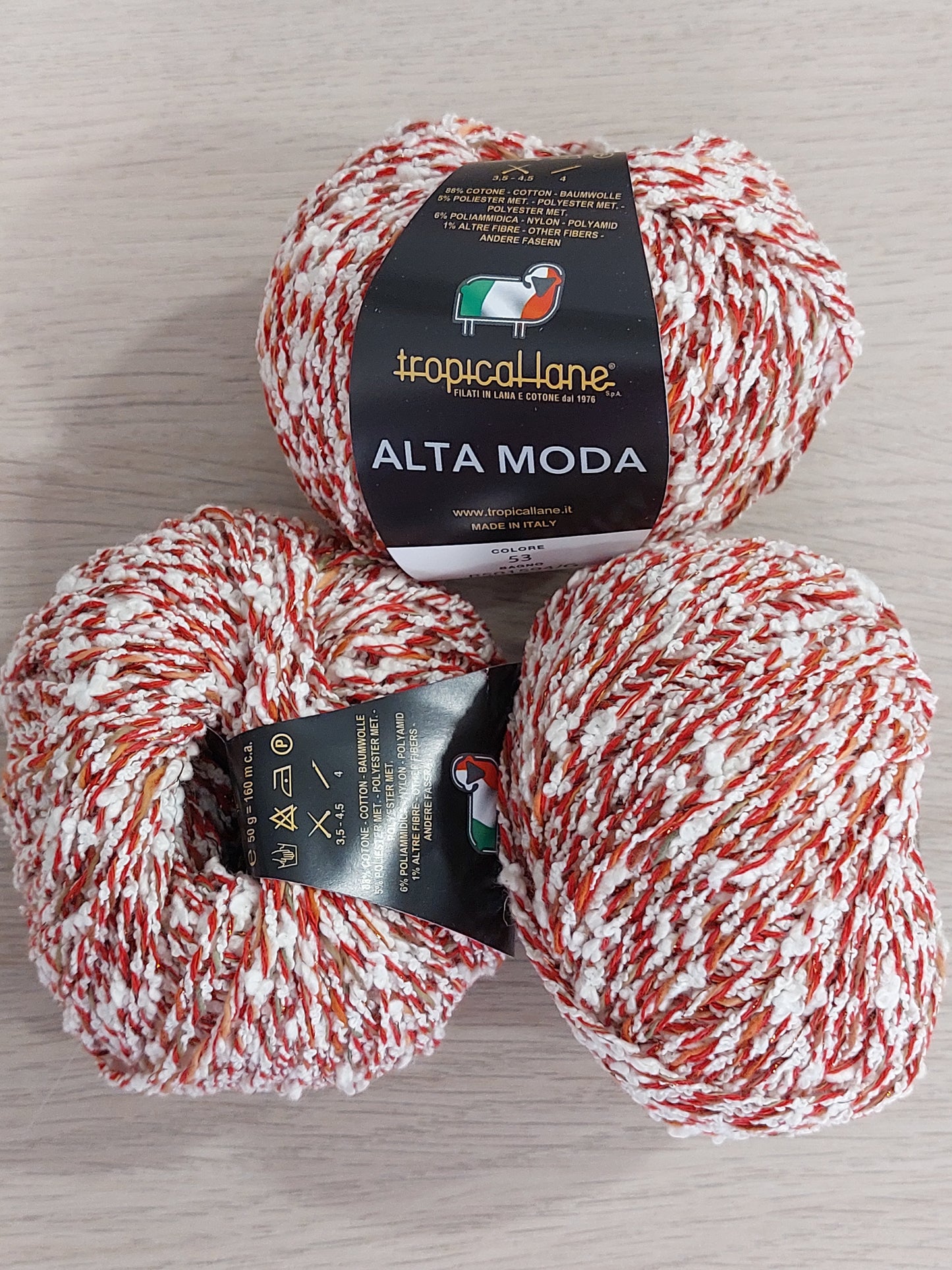 Alta moda Tropicallane col 53 filato cotone