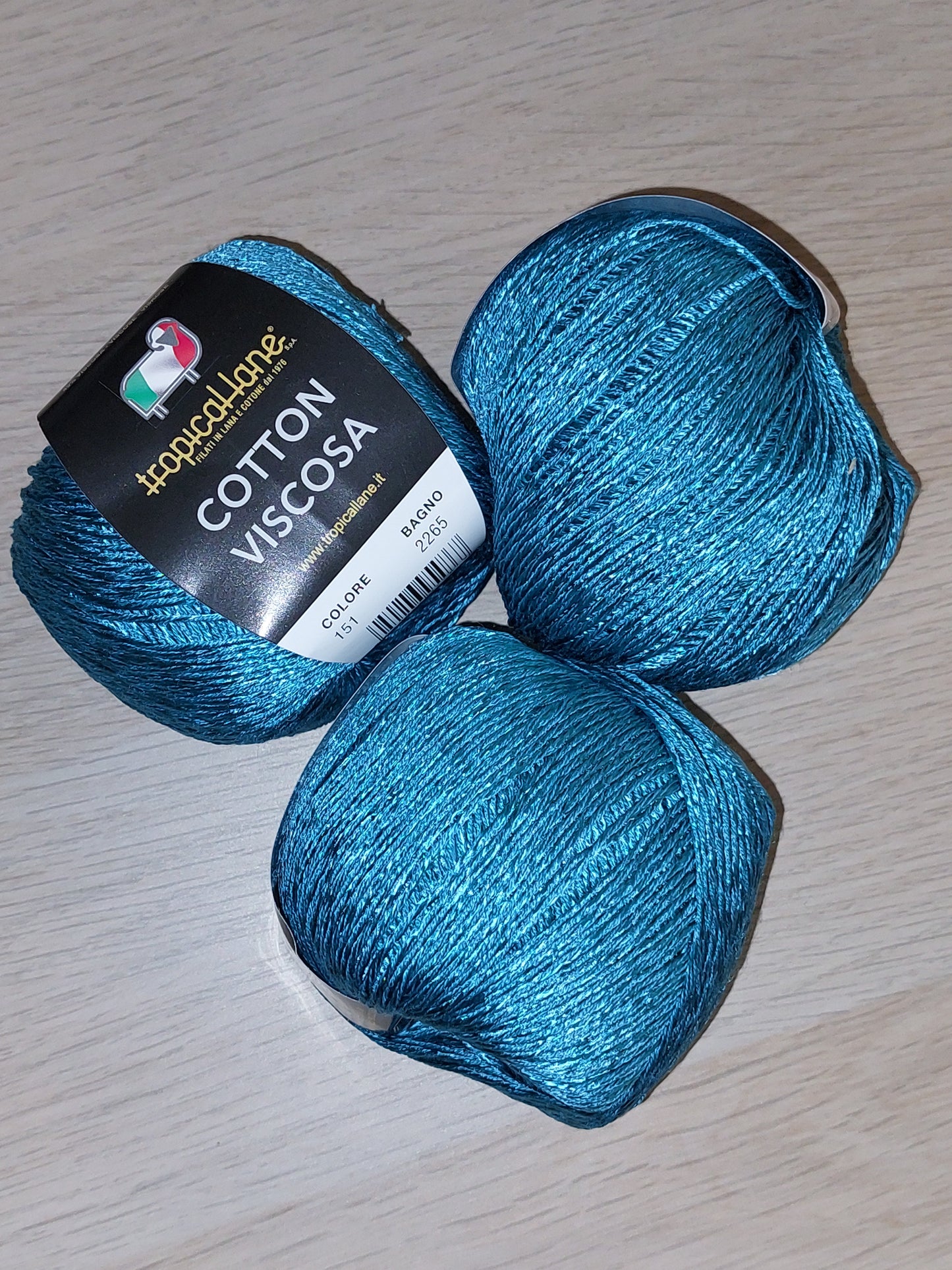 Cotton viscosa tropicallane col.151 filato