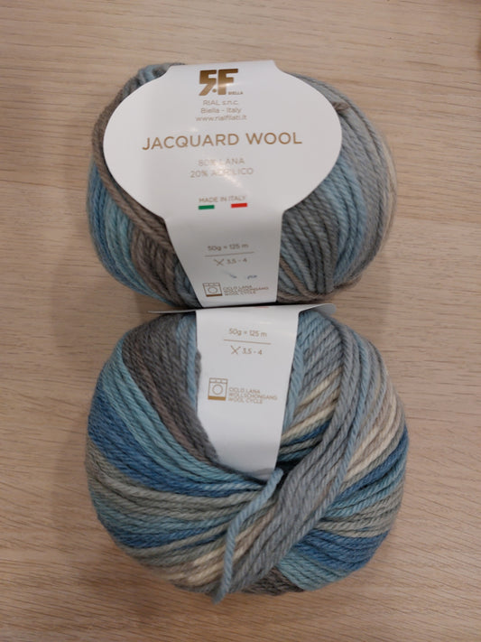 Jacquard wool col 801