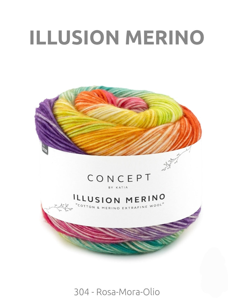 ILLUSION MERINO COL 304