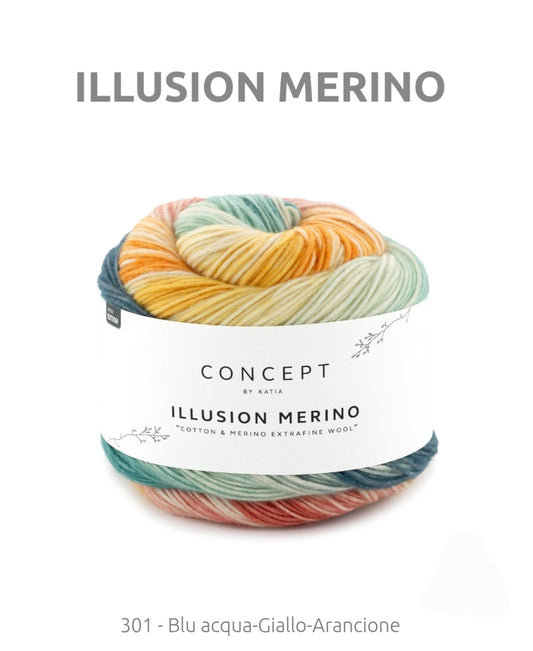 ILLUSION MERINO COL 301