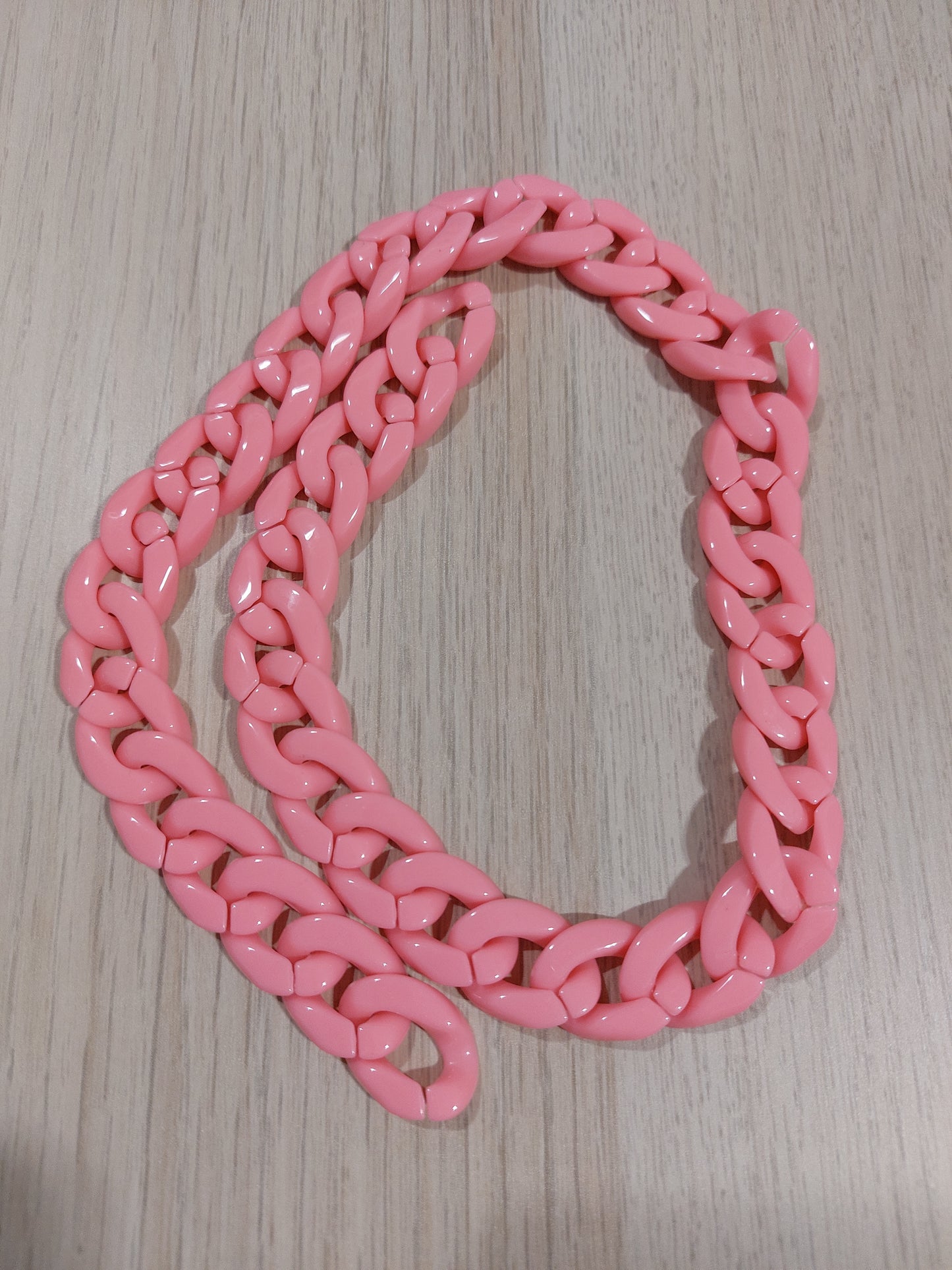 Catena rosa 22mm cm50